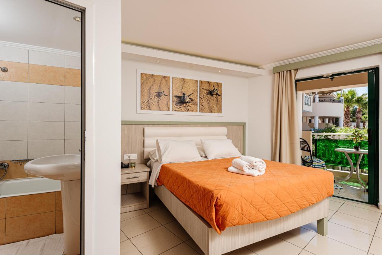 Caretta Beach Resort & Waterpark Kalamákion Dış mekan fotoğraf